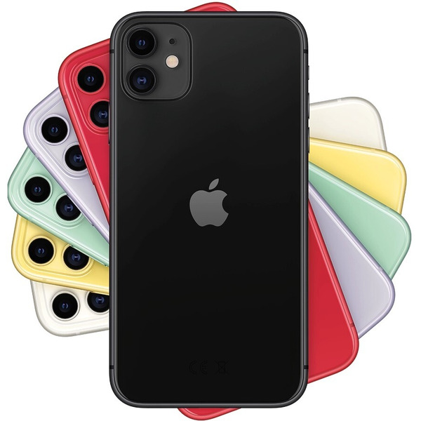 Смартфон APPLE iPhone 11 Б/У 128GB черный Grade A (MWKU2LL/A)