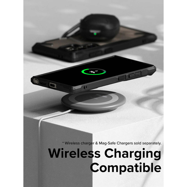 Чехол Ringke FUSION X для Galaxy S24 Ultra BLACK