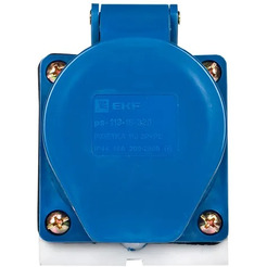 Розетка стационарная наружная EKF 113 2Р+РЕ 16А 220В IP44 PROxima
