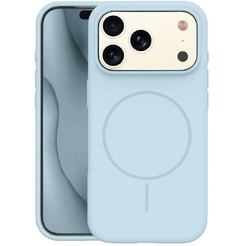 Бампер Bingo Silicone Magnetic для APPLE iPhone 17 Pro Max Голубой
