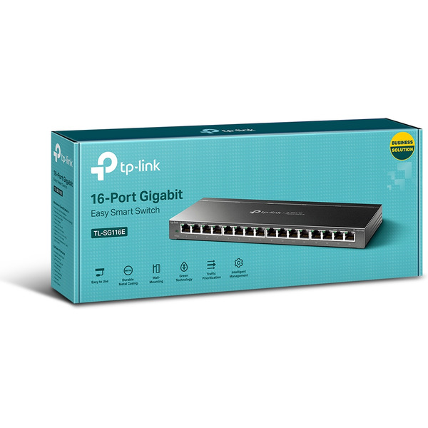 Коммутатор TP-Link TL-SG116E