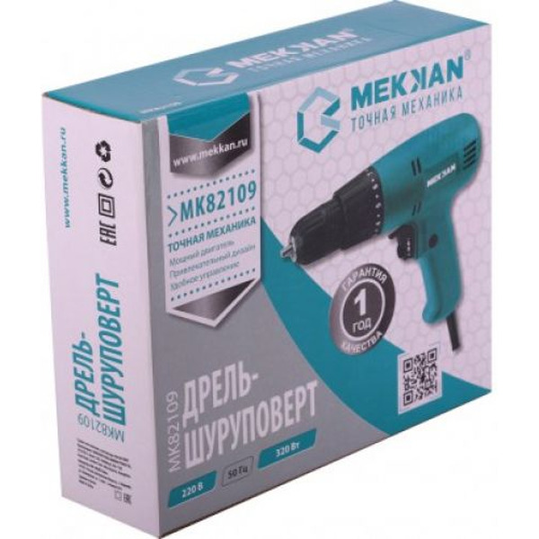 Дрель-шуруповерт Mekkan MK82109