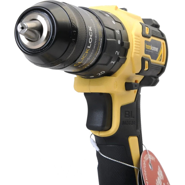 Ударная дрель-шуруповерт Hanskonner HCD2065PRO