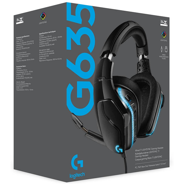 Наушники LOGITECH G635 (L981-000750)