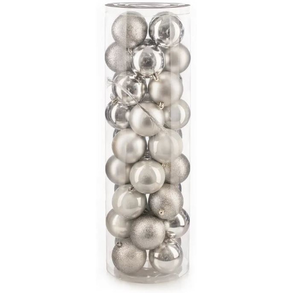 Набор новогодних шаров Ausini VT25-04006-2