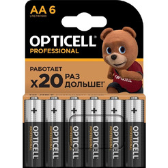 Батарейка Opticell Professional AA(6 шт)