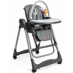 Стульчик для кормления 4в1 VipBaby POLLY GRAPHITE