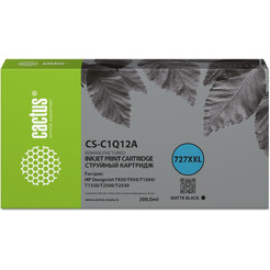 Картридж струйный Cactus CS-C1Q12A №727 (черный)