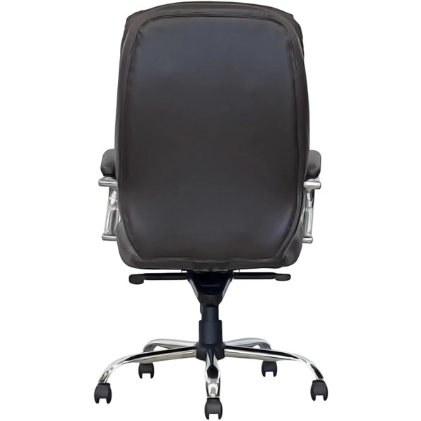 Кресло офисное Situp MIX 750 (MIDO) Chrome (экокожа Dark brown)