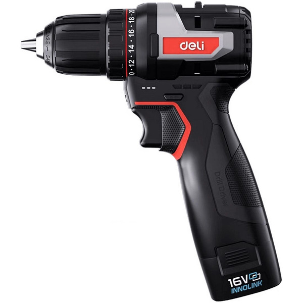 Дрель-шуруповерт Deli CZ16-1D2