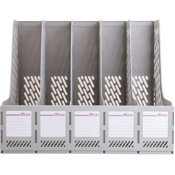 Лоток для бумаг DELI 9838GRAY