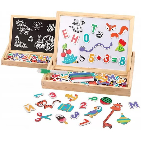 Доска для рисования Mapacha Бизи-чемоданчик. Доска знаний 76800