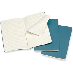 Блокнот Moleskine CAHIER JOURNAL CH011B44 (3 шт, голубой)