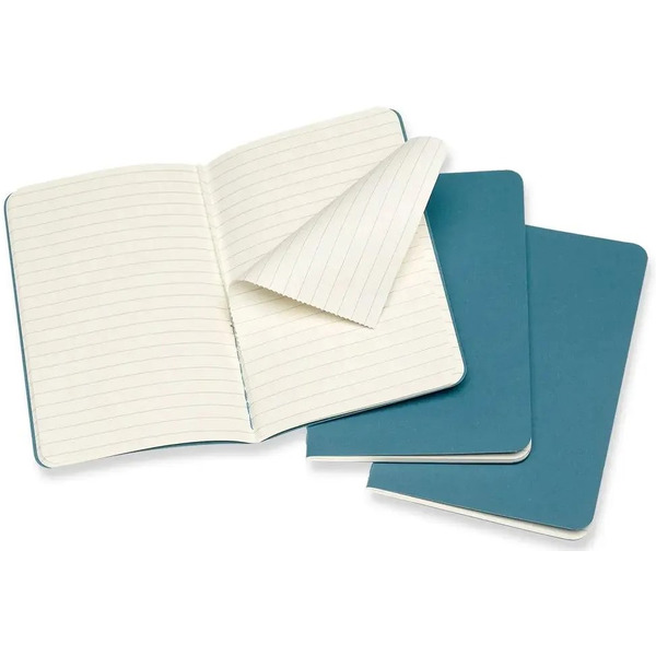 Блокнот Moleskine CAHIER JOURNAL CH011B44 (3 шт, голубой)