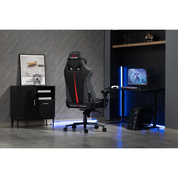 Кресло компьютерное EVOLUTION Throne Dark Grey