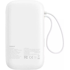 Внешний аккумулятор Baseus Qpow 2 Digital Display 20000mAh (белый)