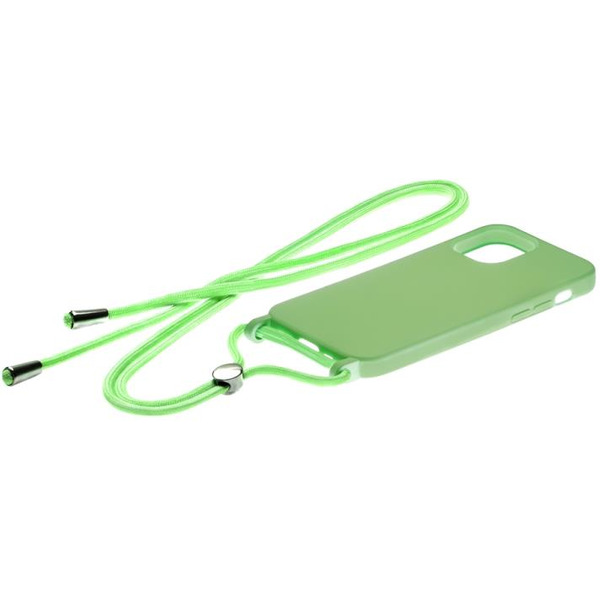 Бампер Bingo Lanyard для Apple iPhone 12 (зеленый)