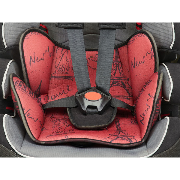 Детское автокресло LORELLI EXPLORER Black Red Cities