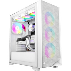 Корпус PCCooler C3D310 ARGB C3D310-WHP2-GL (белый)