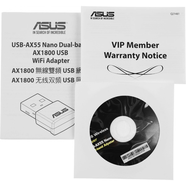 Wi-Fi адаптер ASUS USB-AX55 Nano