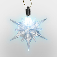 Елочная игрушка Neon-night Снежинка (501-094)