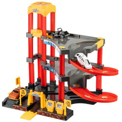 Паркинг 3-уровневый с дорогой и автомобилями Labalu P9488A-1 (желтый) 9270651