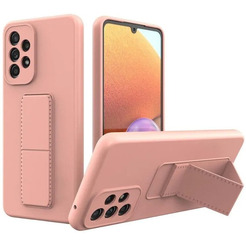 Бампер Bingo Stand для SAMSUNG A32 4G Розовый