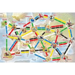 Настольная игра Hobby World Ticket to Ride Junior: Европа