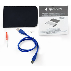 Бокс для жесткого диска Gembird EE2-U3S-2-B