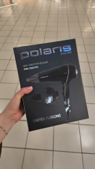 Фен Polaris PHD 2503TDi (черный)