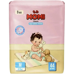 Подгузники-трусики детские Momi Classic M 4-9кг (44шт)