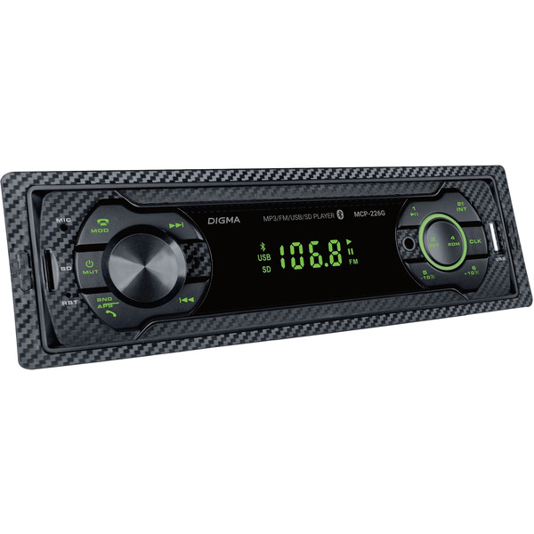 USB-магнитола Digma MCP-226G