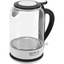 Электрочайник Polaris PWK 1753CGL (белый/черный)