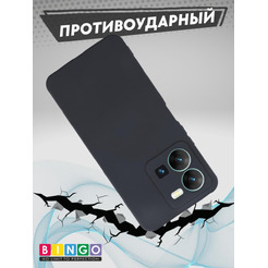 Бампер BINGO Liquid TPU для VIVO Y35 Черный