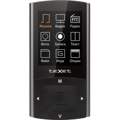 МР3 плеер TEXET T-59 8 ГБ титаниум
