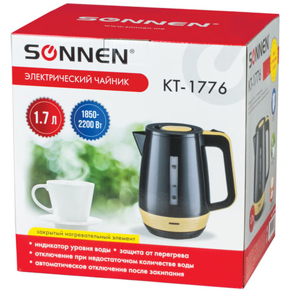 Чайник электрический SONNEN KT-1776