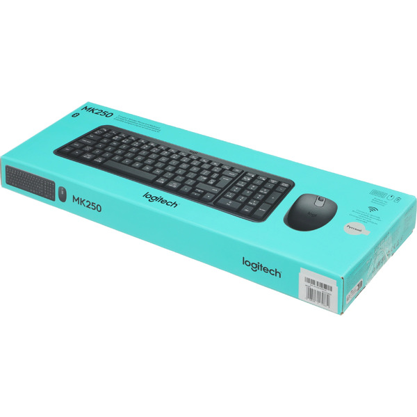 Офисный набор Logitech MK250 Compact Bluetooth Wireless Combo 920-013853 (графит)