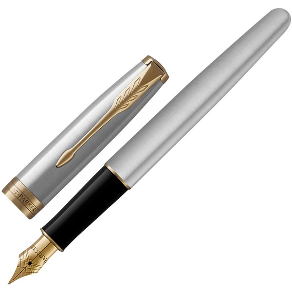 Ручка перьевая "Sonnet Core Stainless Steel GT" PARKER 142361 / 1931504