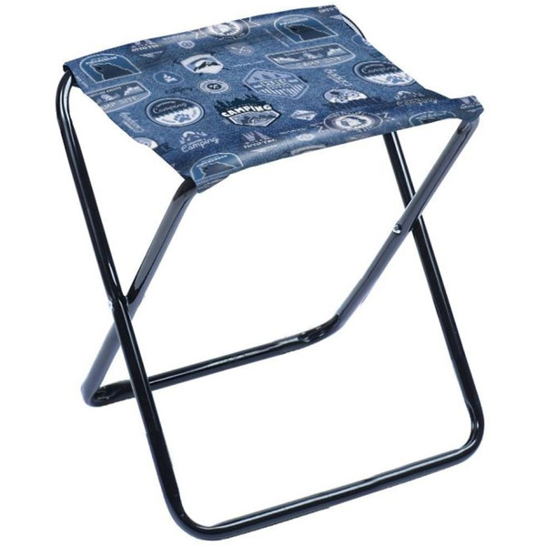 Табурет складной Ника Походный ПС (джинс)