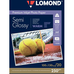 Фотобумага Lomond Semi Glossy Warm 10x15 250 г/кв.м 20 листов (1103305)