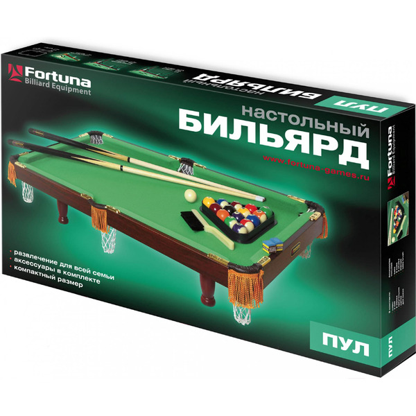 Бильярдный стол Fortuna Пул 3фт 04038