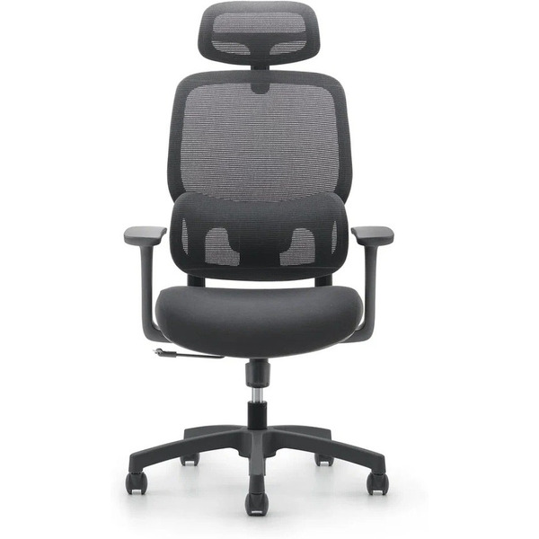 Кресло компьютерное SitZone U-073A (сетка/ткань, черный)