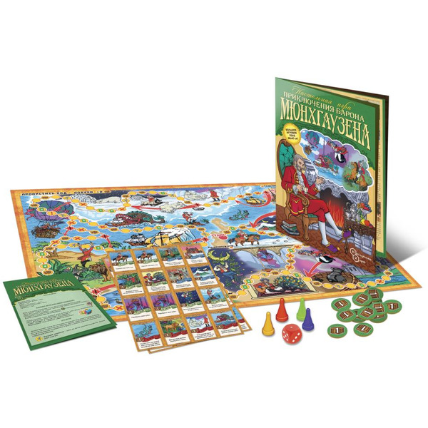Настольная игра Нескучные игры Приключения Барона Мюнхаузена