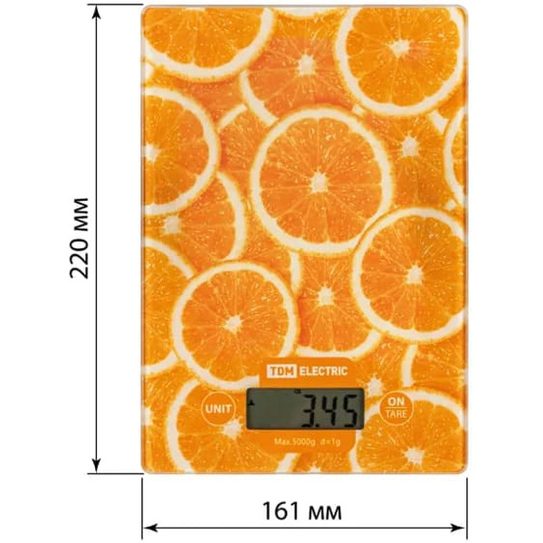 Кухонные весы TDM Апельсины SQ4025-0003