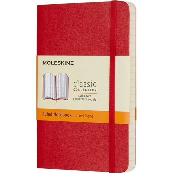 Блокнот Moleskine Classic Pocket MM710R (красный)