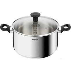 Кастрюля с крышкой TEFAL Edition G7404674 24 см