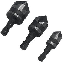 Набор зенкеров Vertex Tools 0987-12-16-19 (3шт)