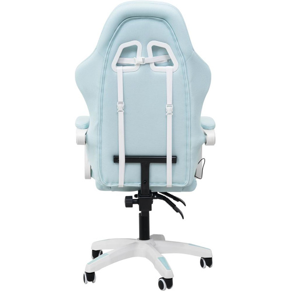 Вибромассажное кресло Calviano 1584 (голубая ткань)