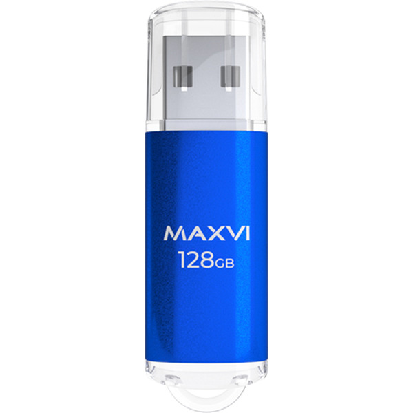 USB флеш-накопитель Maxvi MP 128GB 2.0 blue