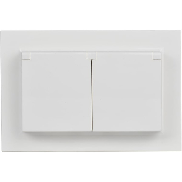 Розетка IEK Brite РСбш12-3-44-БрКр